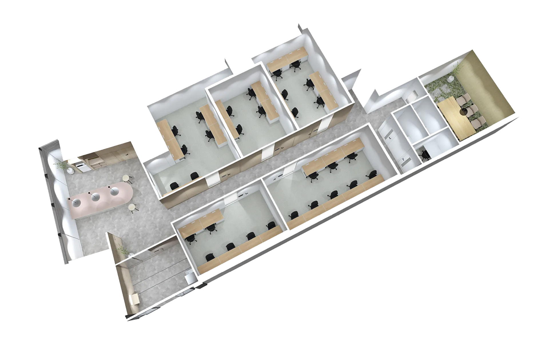 ZXY 仙台2のフロアマップ