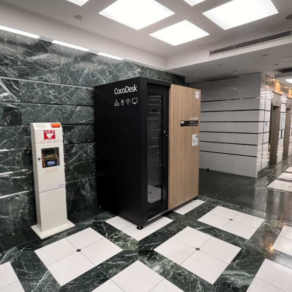 【提携】CocoDesk 八丁堀サンケイビル 1Fエントランス